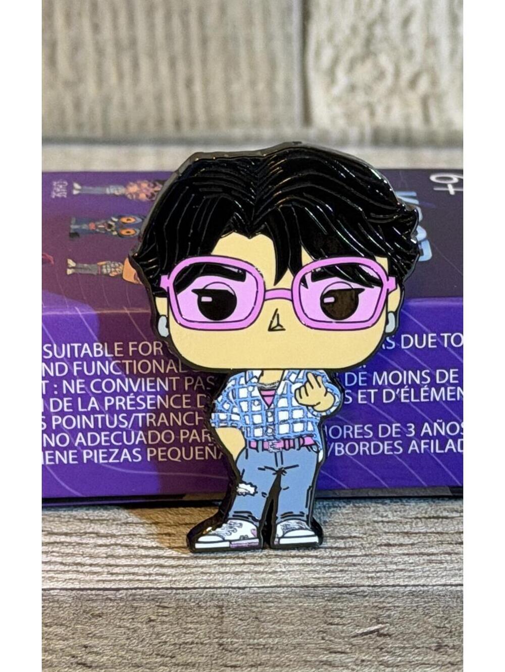 Enamel Pin Loungefly K-Pop Demon Hunters Jinu character